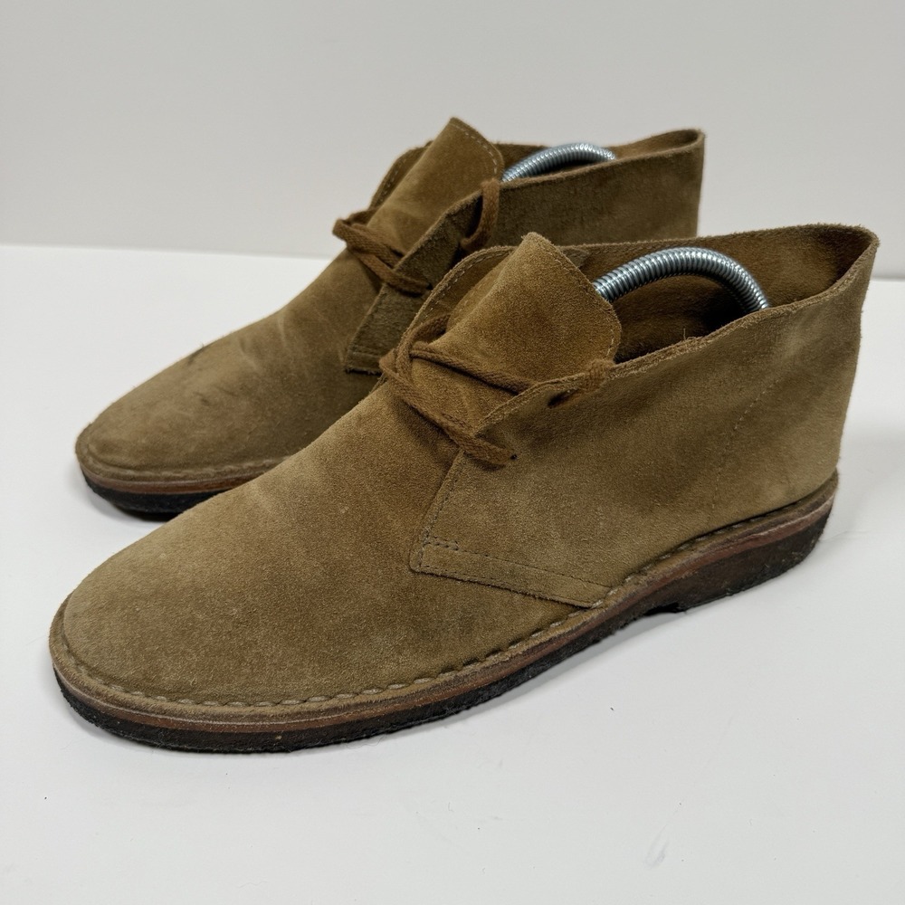 Drake's Clifford Desert Boots Brown Suede Size US 9‎